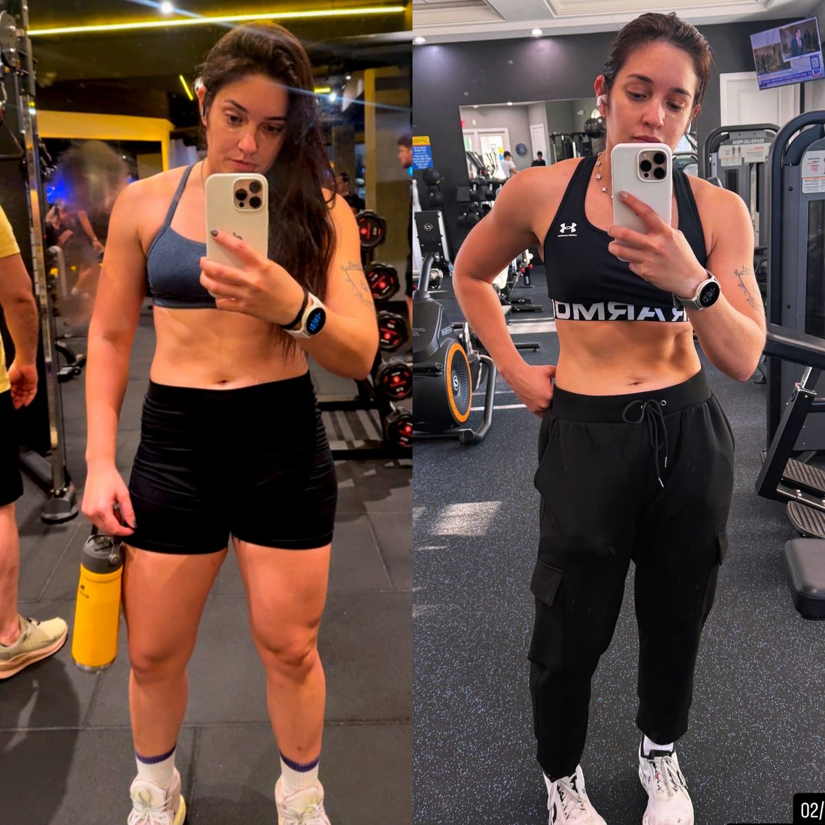 Antes e depois de Thaís Spindola