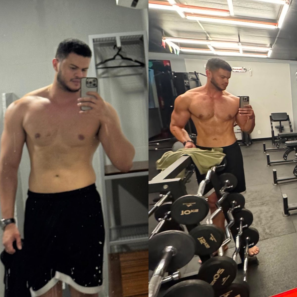Antes e depois de André Linhares